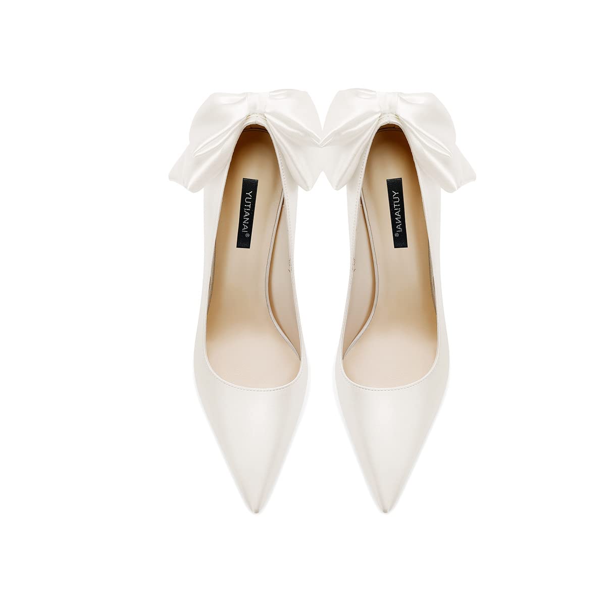 Elegant Women's Pointed Toe High Heel Wedding Shoes - 8cm/3.14