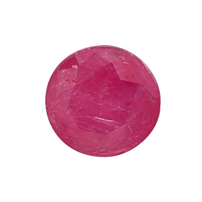 Natural Rodeo Queen Ruby Gemstone - July Birthstone, Mined & Cut in USA | Opaque Loose Stone for Jewelry Making, Birthstone Gifts & Crystal Healing