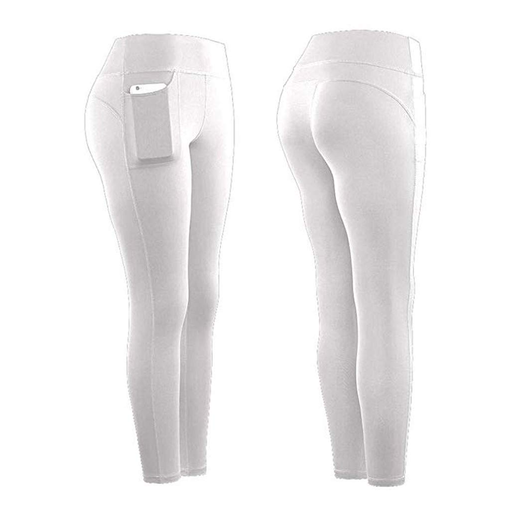 High Waist Yoga Pants for Women Tall - Premium 4-Way Stretch Workout Leggings with Pockets, Non See-Through & Tummy Control - Perfect for Yoga, Gym, Running & Everyday Wear