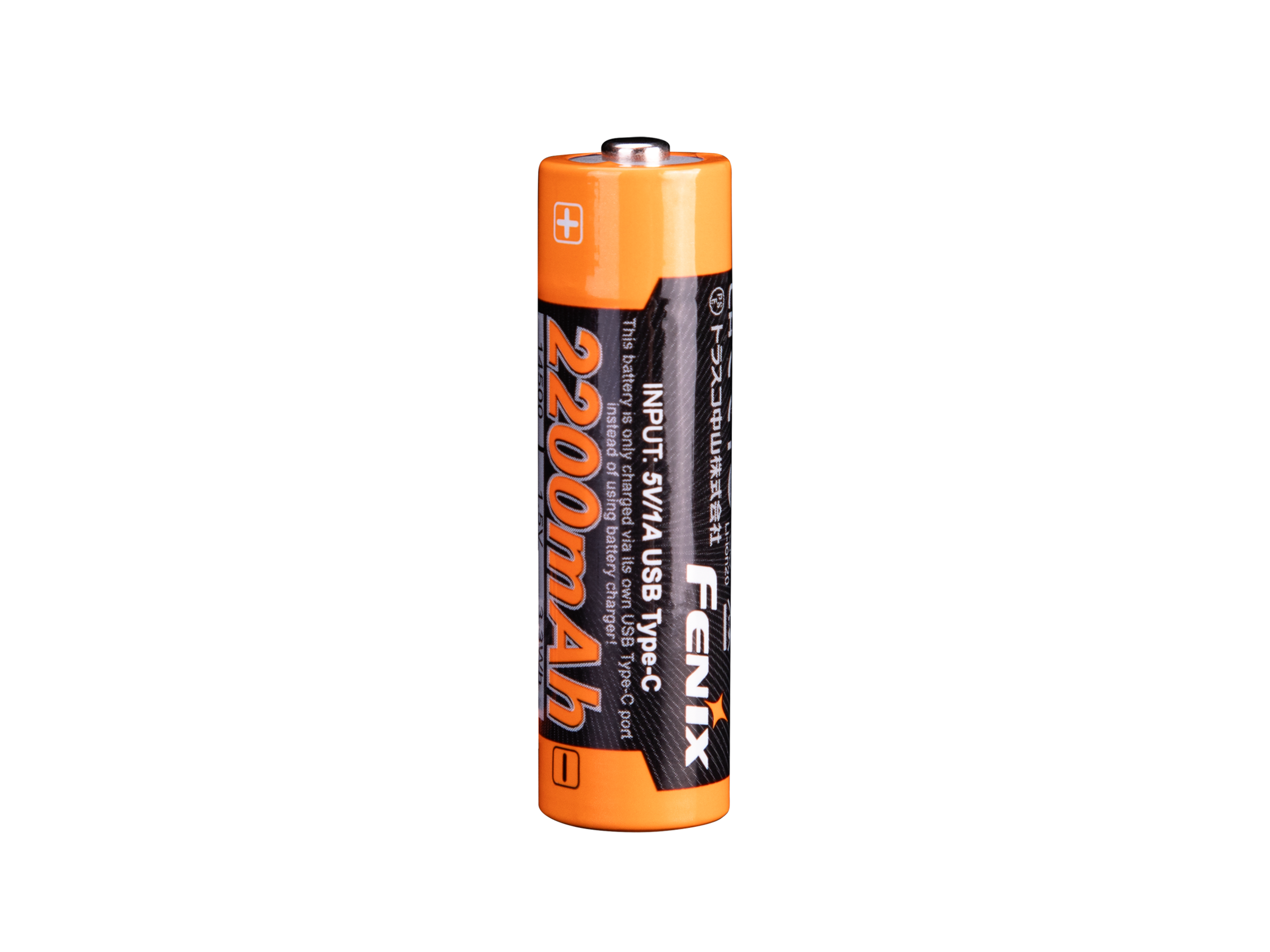 Fenix USB Rechargeable AA Lithium-ion Batteries (4-Pack) - Long Lasting Power for Flashlights, Cameras & Electronics - Perfect for Outdoor Adventures, Emergency Kits & Home Use