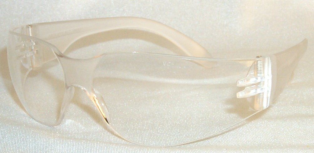 Chirons S2800 ANSI Z87+ Safety Glasses - Clear Lenses, UV Protection, Anti-Fog (Case of 144) - Ideal for Construction, Lab Work & Industrial Safety Use