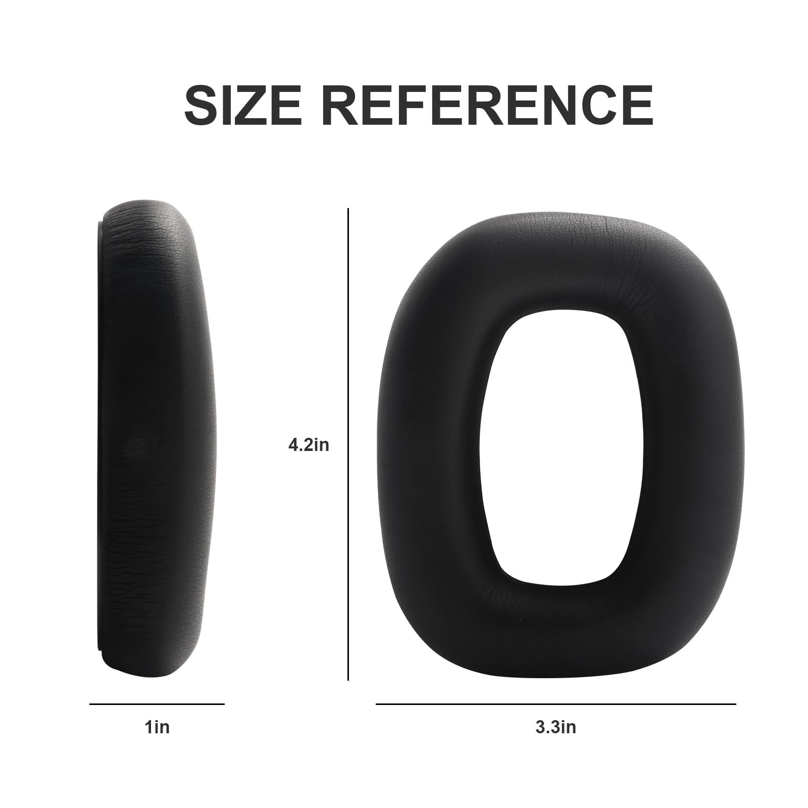 Replacement Ear Pads for Logitech Astro A30 Headphones - Soft Protein Leather Memory Foam Cushions - Comfortable Headset Earpads & Ear Cups Cover Repair Parts (Black) - Perfect for Gaming, Music & Long Wear Sessions
