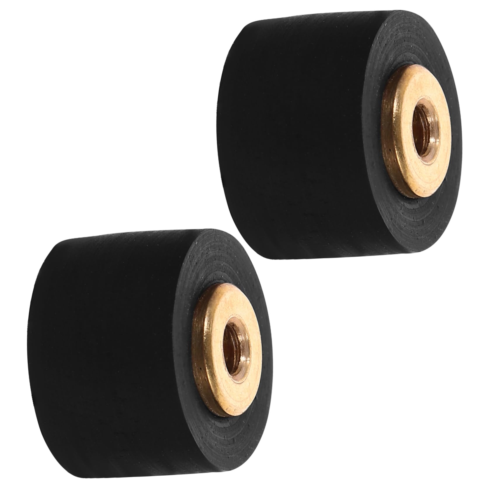 Milisten Rubber Pinch Rollers (2-Pack) - Replacement Parts for Cassette Tape Machine & Radio Tape Recorder Repair | Durable Maintenance Components for Vintage Audio Equipment Restoration