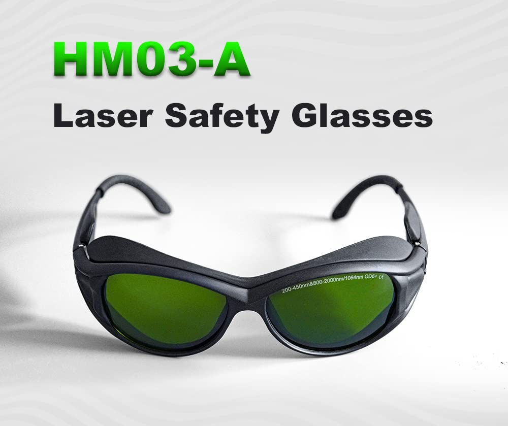 SFX Professional OD6+ Laser Safety Glasses - 200nm-450nm & 800nm-2000nm Wavelength Protection - Ideal for Laser Cutting, Engraving & Medical Procedures