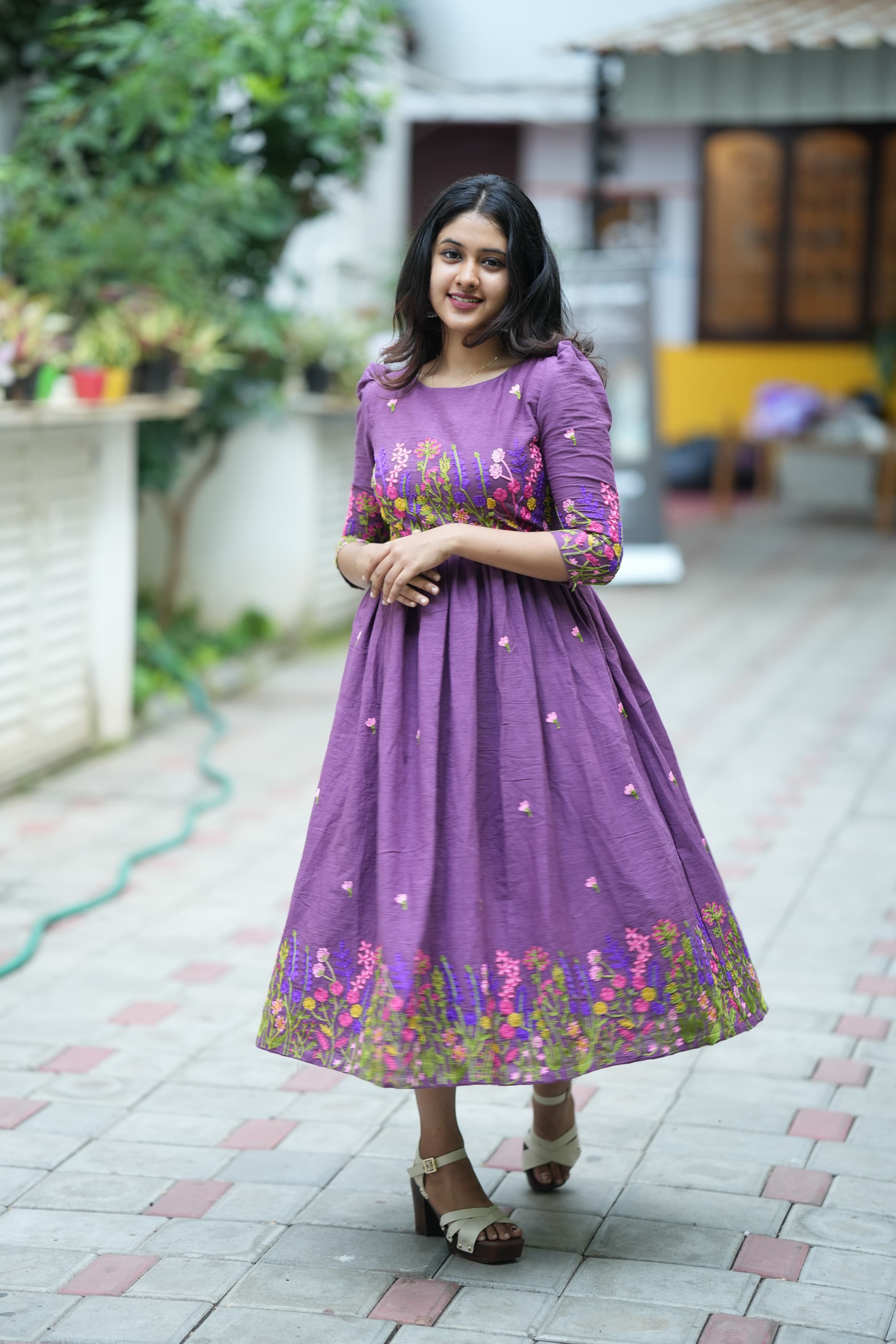 Aarvi Pure Cotton Dress for Women | Comfortable & Breathable Summer Dress | Perfect for Casual Outings, Beach Wear & Daily Use