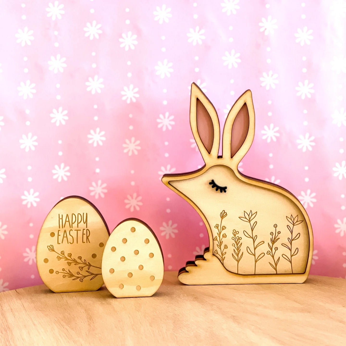Bandicute Easter Bilby Ornament Set - Handmade Australian Animal Decor for Easter Tree, Gift & Home Decoration - Perfect for Easter Celebrations, Party Favors and Seasonal Home Decor
