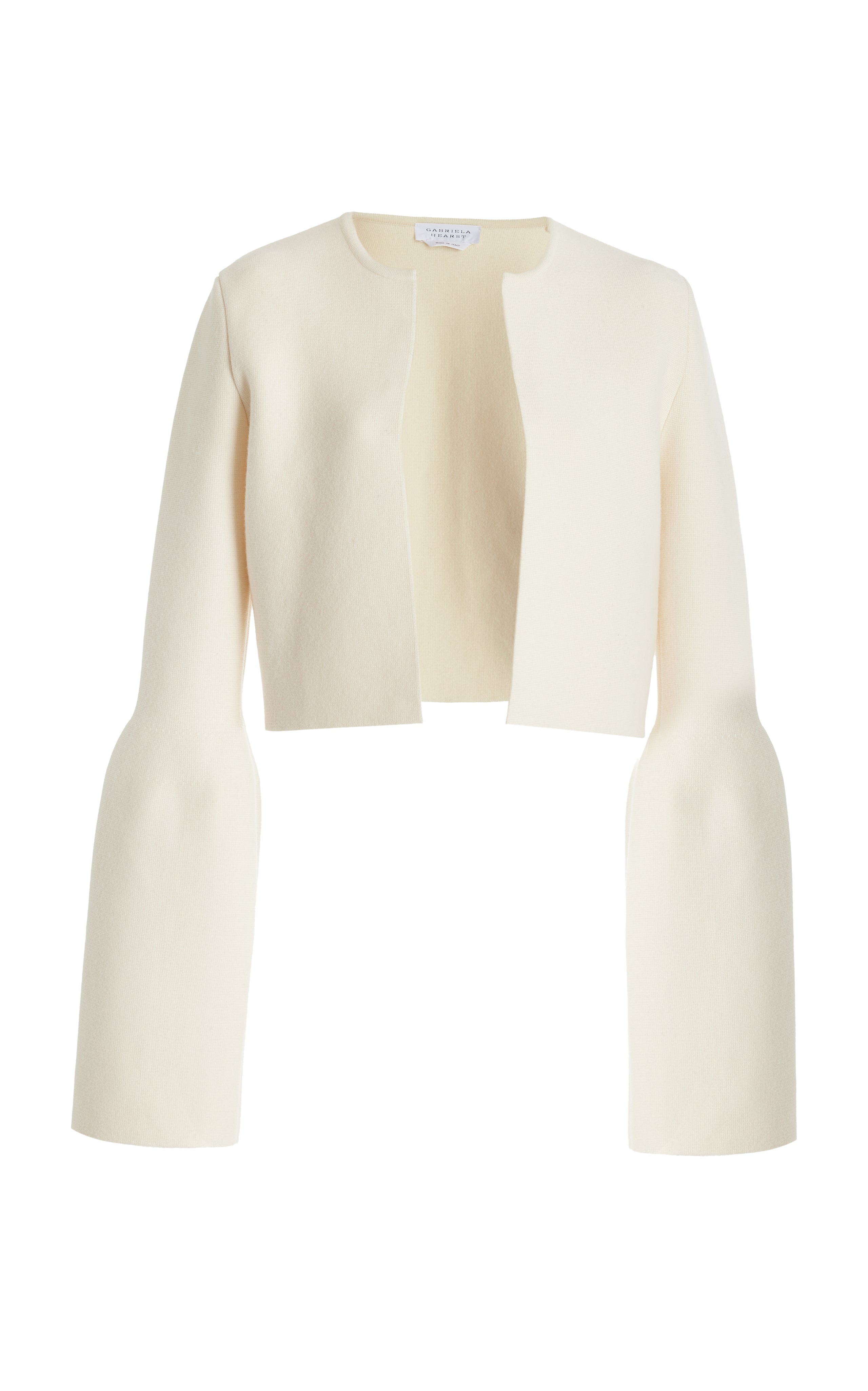 Katlin Knit Jacket in Ivory - Premium Merino Wool Cardigan for Women | Cozy Fall & Winter Layering, Office Wear & Casual Outfits