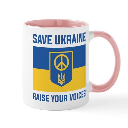 White/Pink Inside - Save Ukraine Raise Your Voices