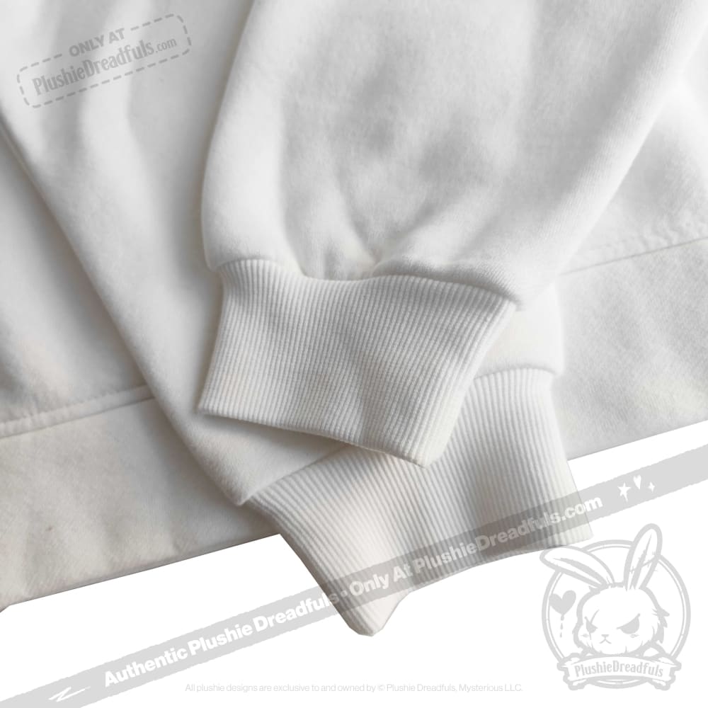 Plushie Dreadfuls Anxiety Rabbit Pullover Set - Soft Comfort Hoodie for Stress Relief & Mental Health Awareness | Perfect for Therapy, Self-Care & Cozy Relaxation