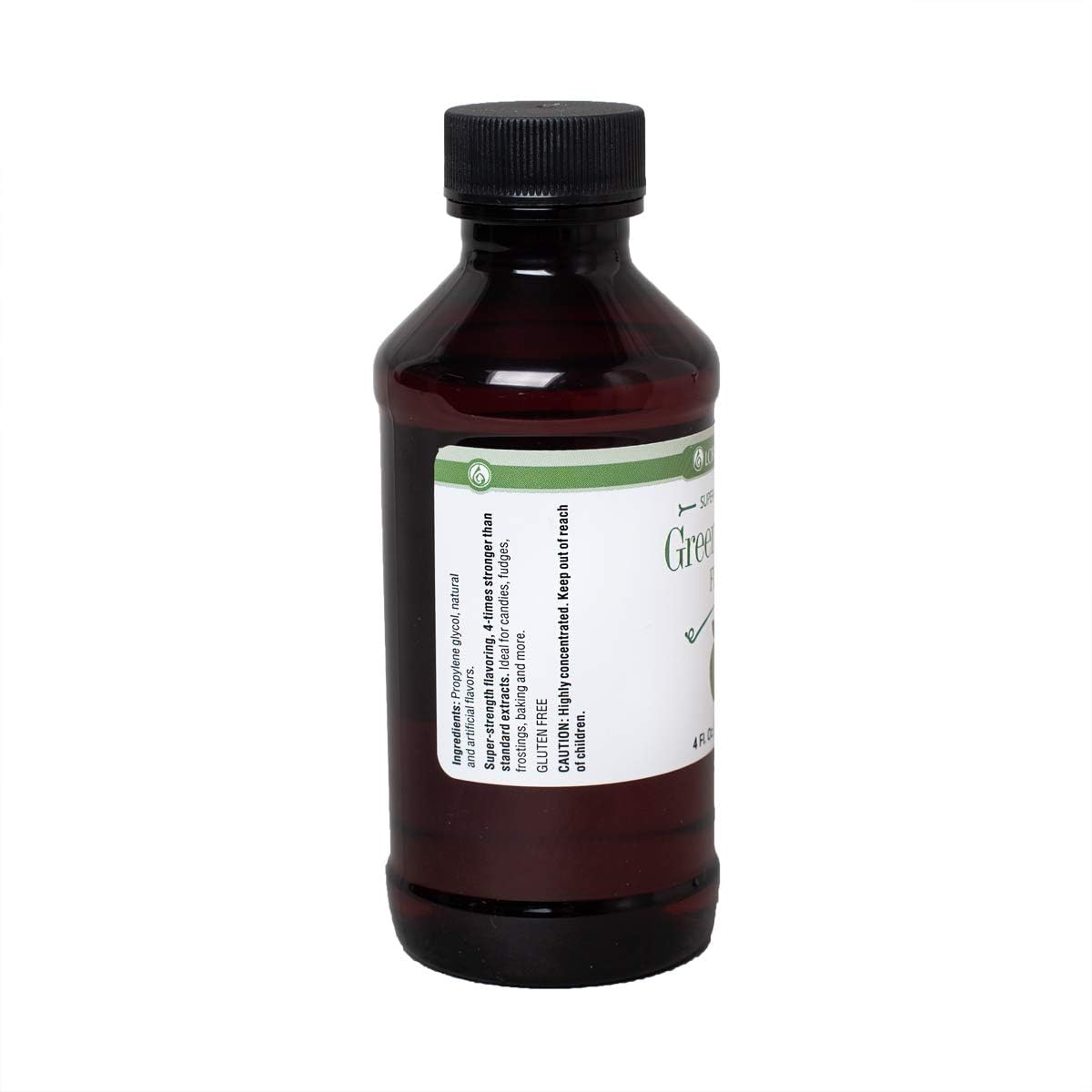 LorAnn Green Apple Super Strength Flavoring Oil - 4 oz Bottle for Baking, Candy Making & DIY Lip Balm | Premium Food Grade Flavor Extract