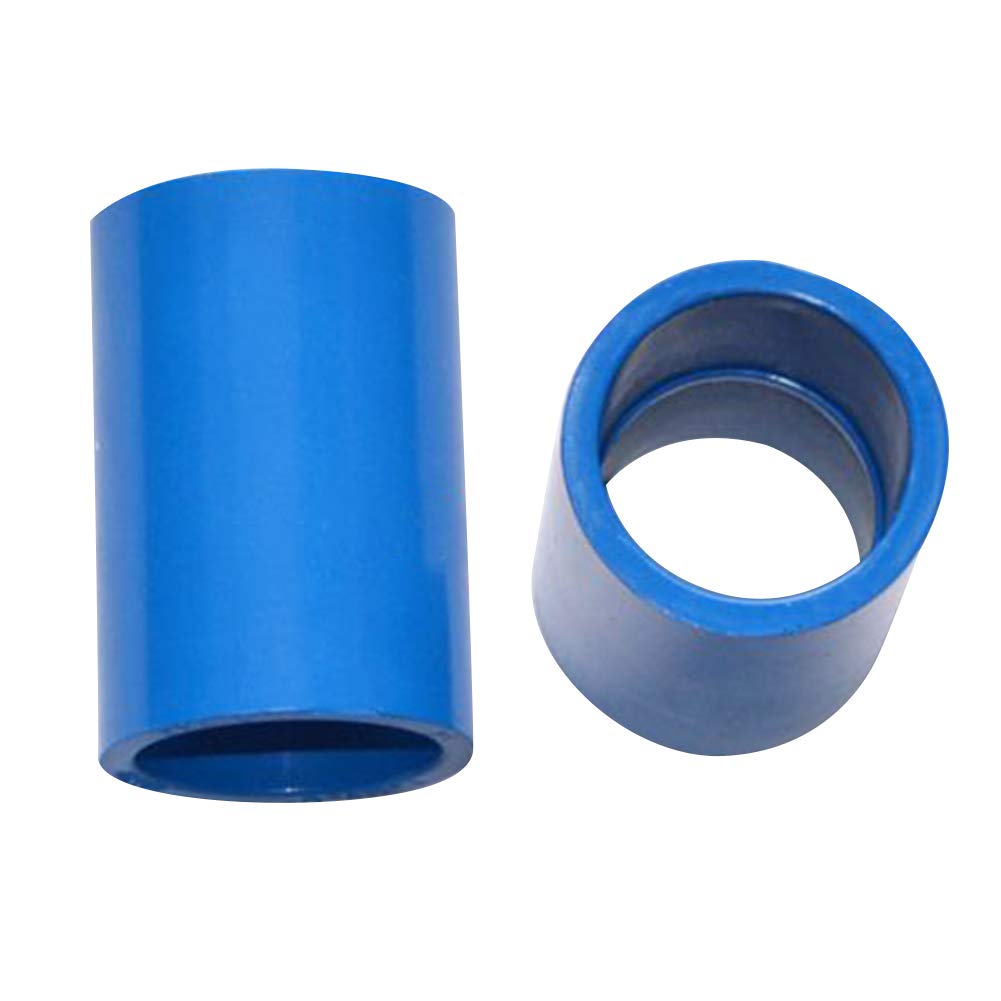 High-Quality PVC Blue Water Pipe Coupling Adapter - 20-250mm Plastic Straight-Through Connector for Water Supply Systems | Perfect for Plumbing, Irrigation, and DIY Home Improvement Projects