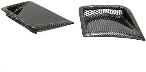 High-Performance Carbon Fiber Front Bumper Side Scoops for Subaru Impreza WRX STI 2008-2014 - Aerodynamic Upgrade & Style Enhancement - Perfect for Racing, Car Shows & Street Performance (Set of 2)