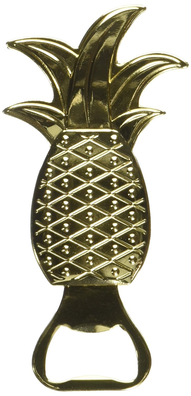 Premium Gold Pineapple Bottle Opener - Elegant & Durable Bar Accessory for Parties, Weddings & Home Decor | Perfect Gift for Beer & Wine Lovers