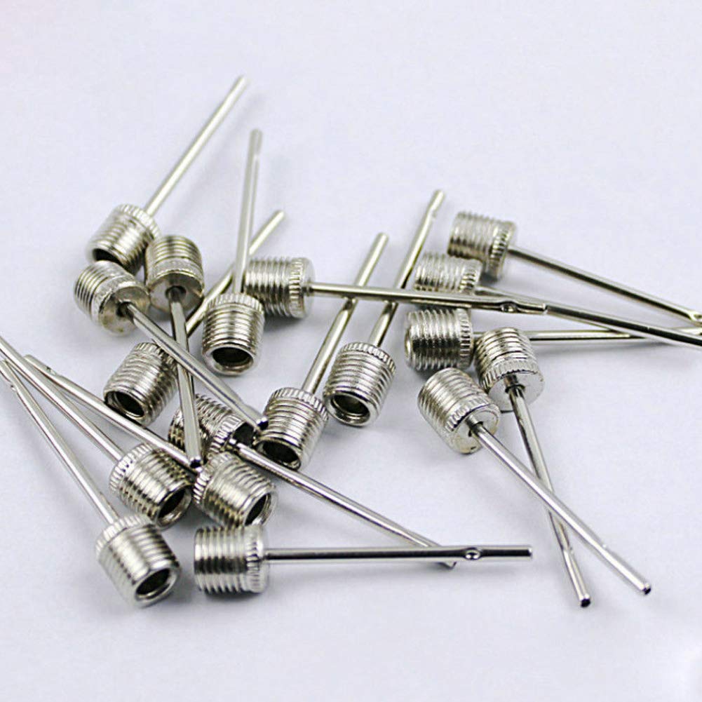 10-Piece Inflating Air Metal Needle Set for Football, Basketball & Bike Tires - Durable Pump Inflator Pins for Sports Equipment and Cycling Accessories - Perfect for Home, Gym, and Outdoor Use