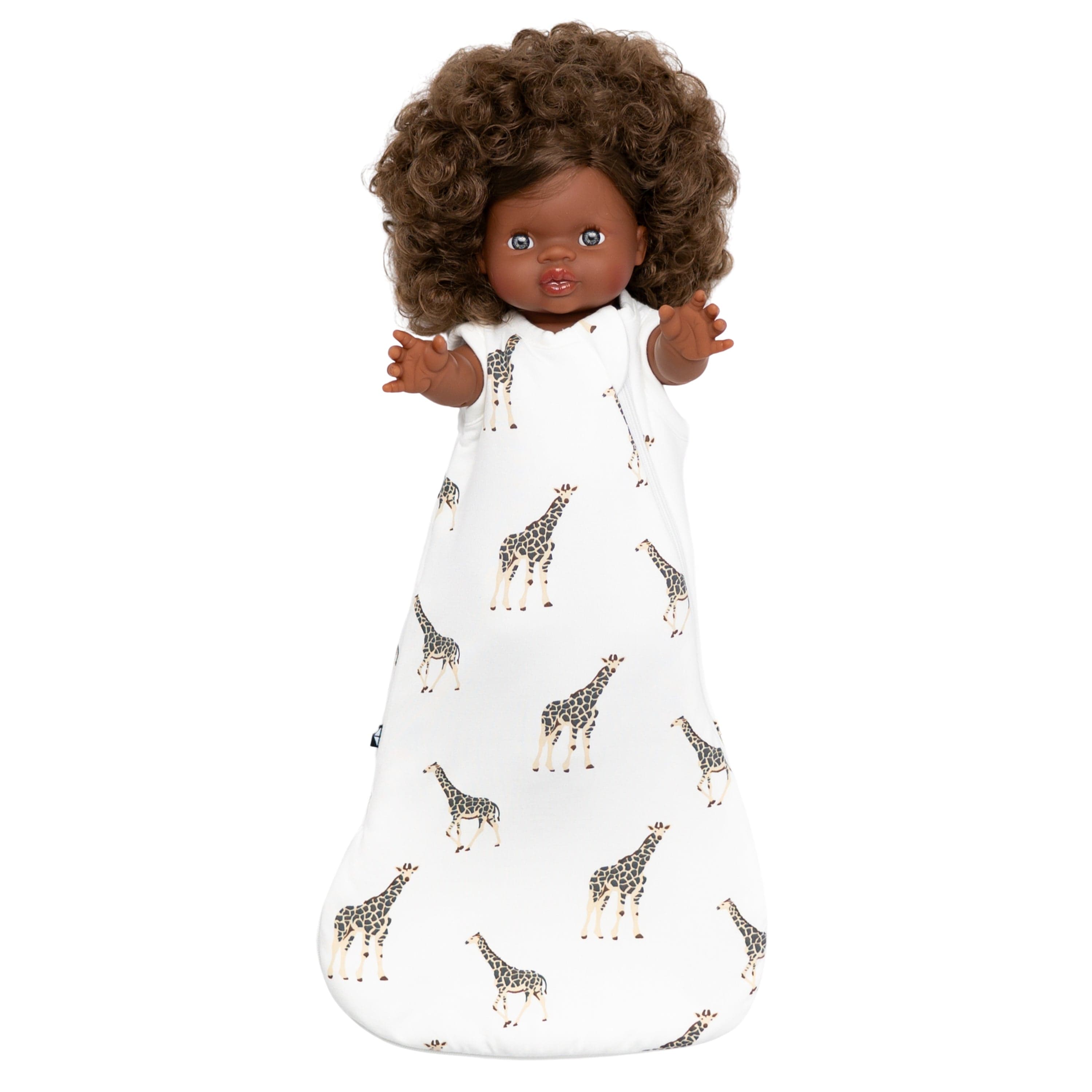Soft Giraffe Baby Doll Sleep Bag - Cozy & Comfortable for Newborns & Toddlers - Perfect for Nursery, Travel & Bedtime