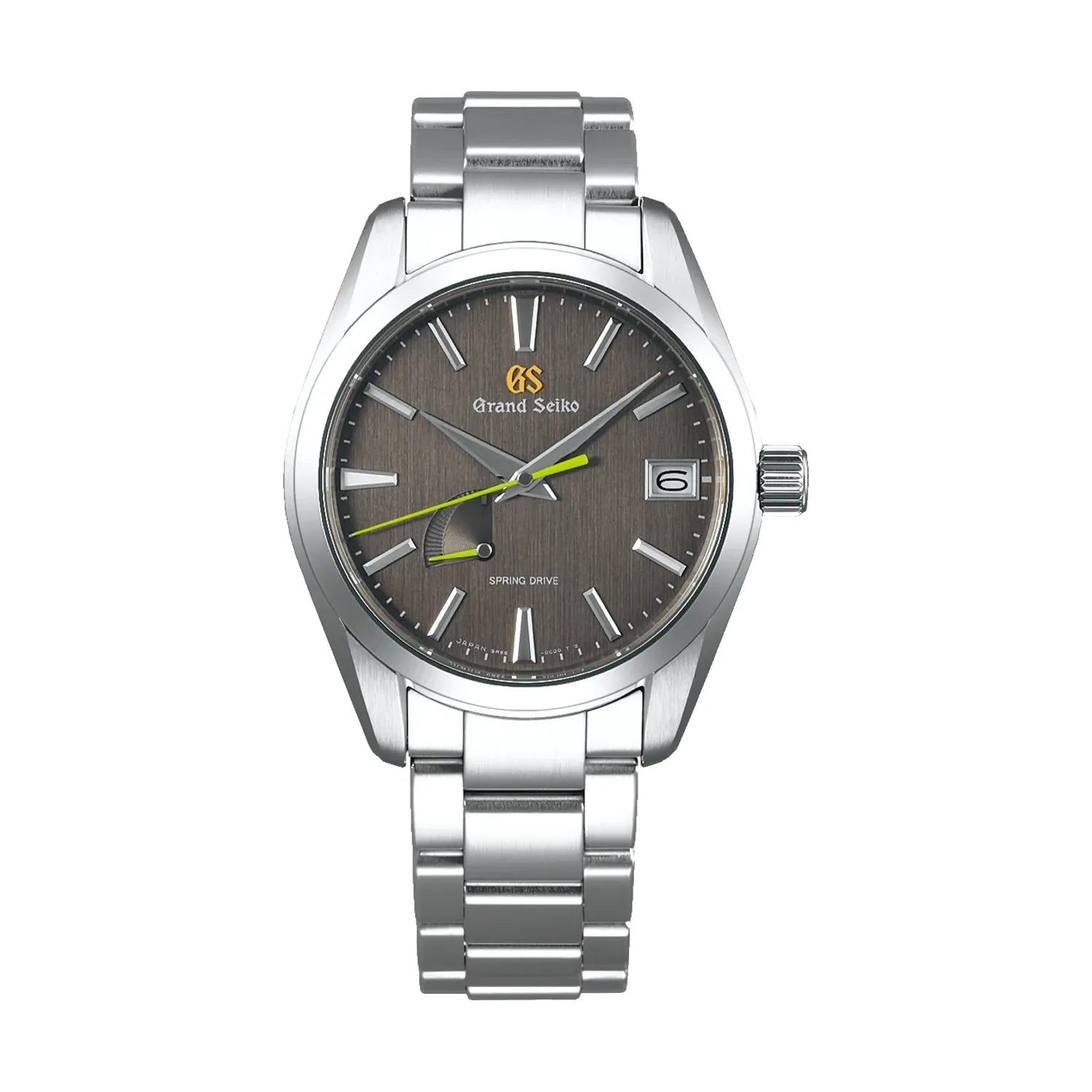 SBGA429 Grand Seiko Soko Shadow Heritage Spring Drive 39mm Watch - Grey Dial with Bracelet & Leather Strap - Luxury Dress & Business Timepiece