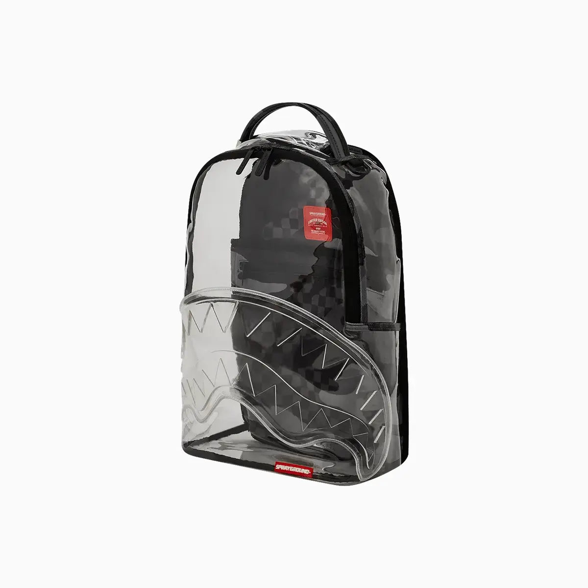 Clear As Night Clear DLX Backpack - Stylish Transparent Backpack for School, Travel & Concerts | Waterproof & Durable See-Through Design