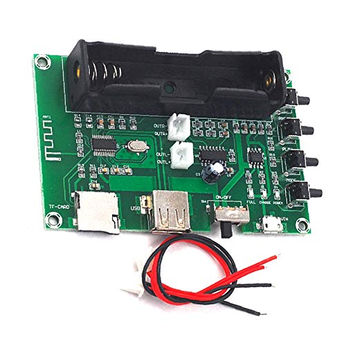 Koanhinn XH-A150 10W Bluetooth Power Amplifier Board - DIY Rechargeable Speaker Kit with Lithium Battery for Home Audio, Portable Music & DIY Projects