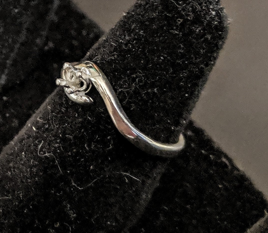 Solid Sterling Silver or 14kt Gold 3mm Round 4-Prong Birthstone Ring Setting - Size 4-7 (Pre-Notched Blank) - Perfect for Custom Jewelry Making, Engagement Rings & Anniversary Gifts