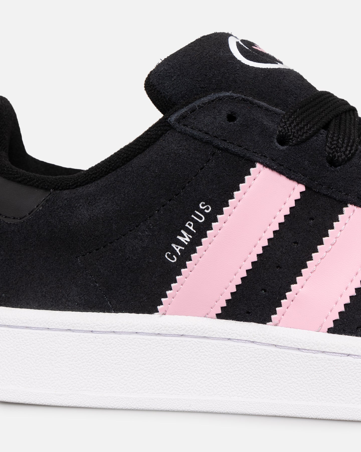 Adidas Women's Campus 00s Sneakers - Black White Pink Retro Running Shoes for Women | Casual Wear, Street Style & Gym Workouts