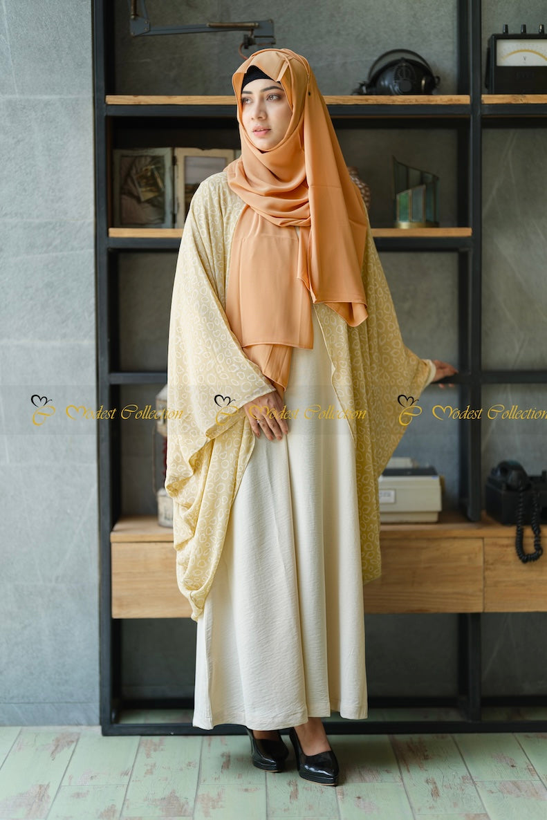 Batwing Shrug Sweater - Nude Brown Color - Cozy & Stylish Cardigan for Women - Perfect for Fall, Winter & Layering Outfits