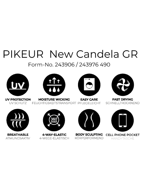 Pikeur Candela Grip Breeches - Premium Equestrian Riding Pants for Women - Perfect for Show Jumping & Dressage Training