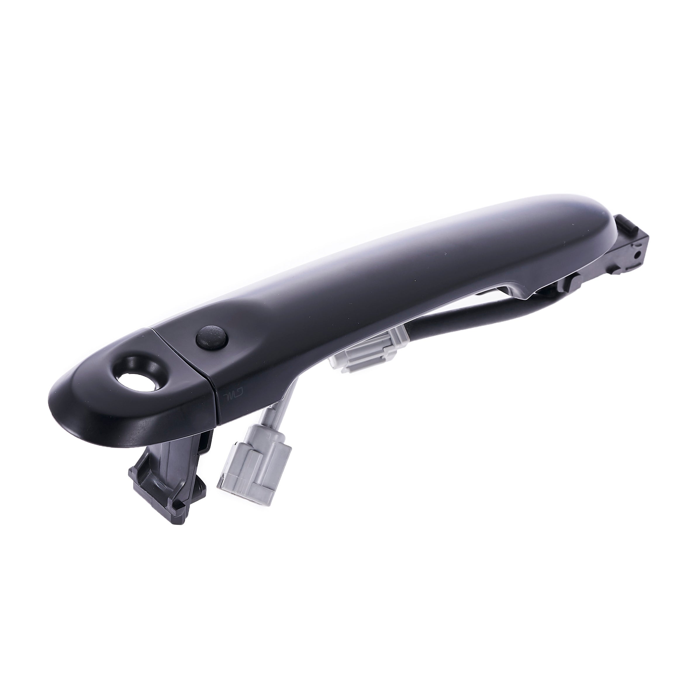 Nissan Cube (2009-2014) & Juke (2011-2015) Black Left Driver Side Exterior Door Handle Replacement with Keyhole Cover & Smart Entry System - Perfect for Car Repair and Door Handle Upgrade