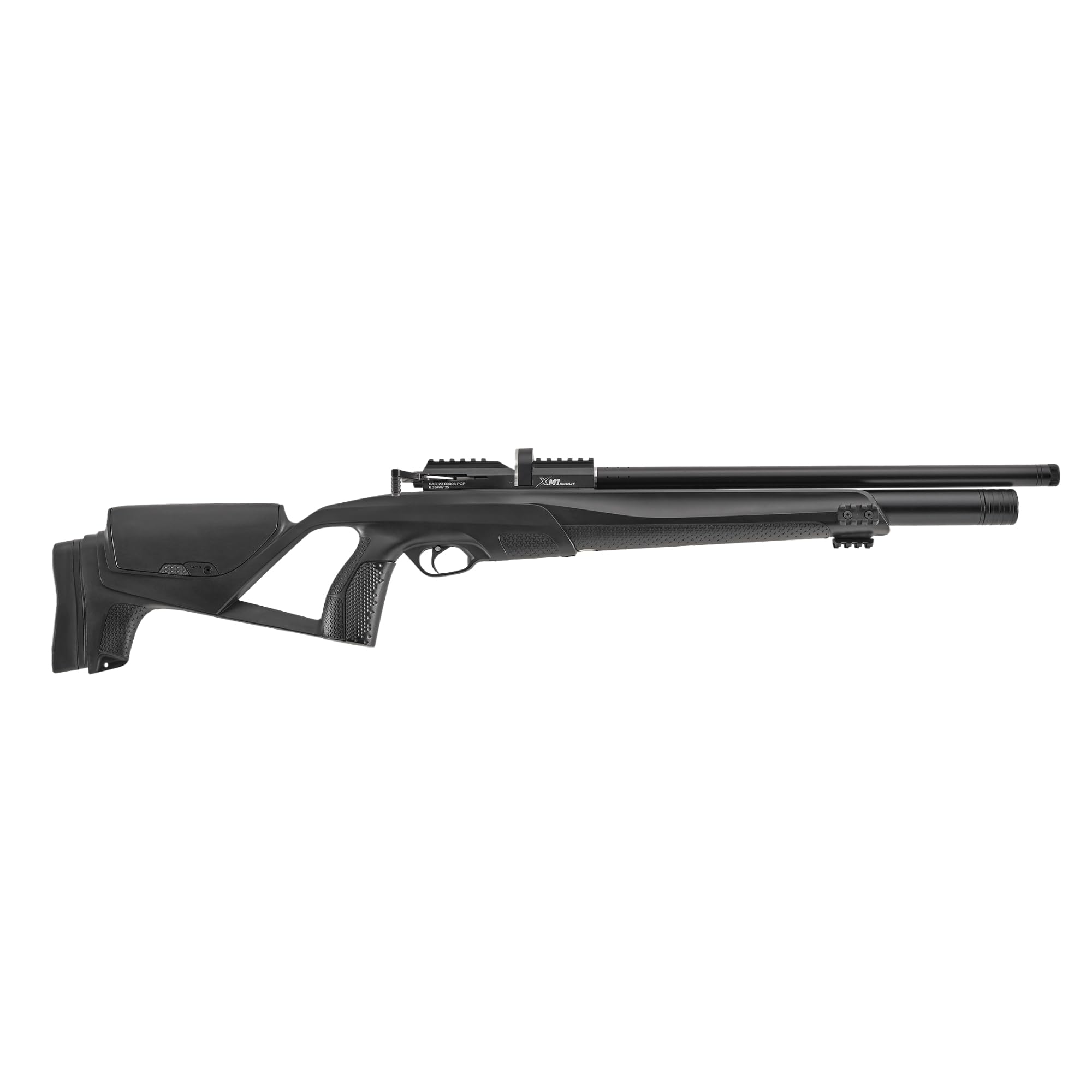 Stoeger XM1 Scout PCP Air Gun - .25 Caliber - Black Synthetic Stock with Adjustable Pull - Perfect for Hunting, Target Shooting & Outdoor Adventures