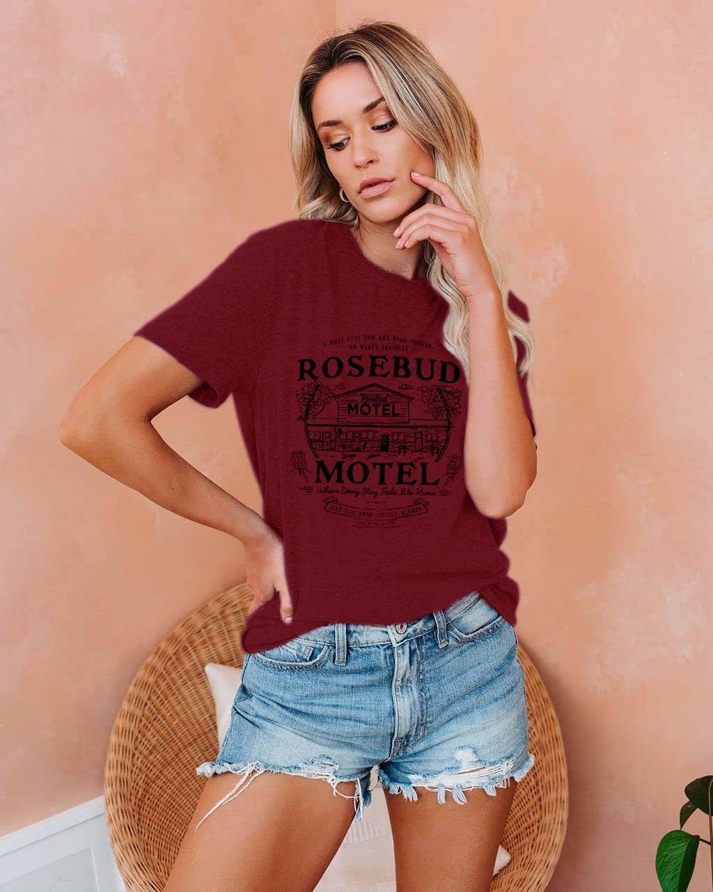 Vintage Women's Funny Graphic Print Short Sleeve T-Shirt - Casual Summer Tee for Outfits, Parties & Everyday Wear