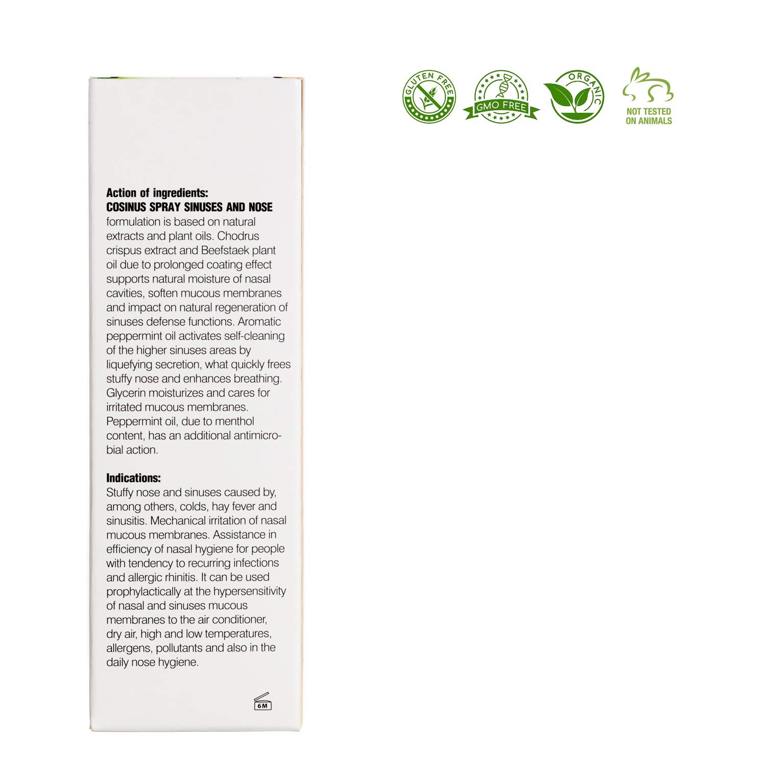 Pharmacy Laboratories Sinus Nasal Spray | 60 ML | Antibacterial & Mucus Relief for Adults | Nasal Care & Cleansing | Ideal for Cold, Allergy & Sinus Congestion Relief
