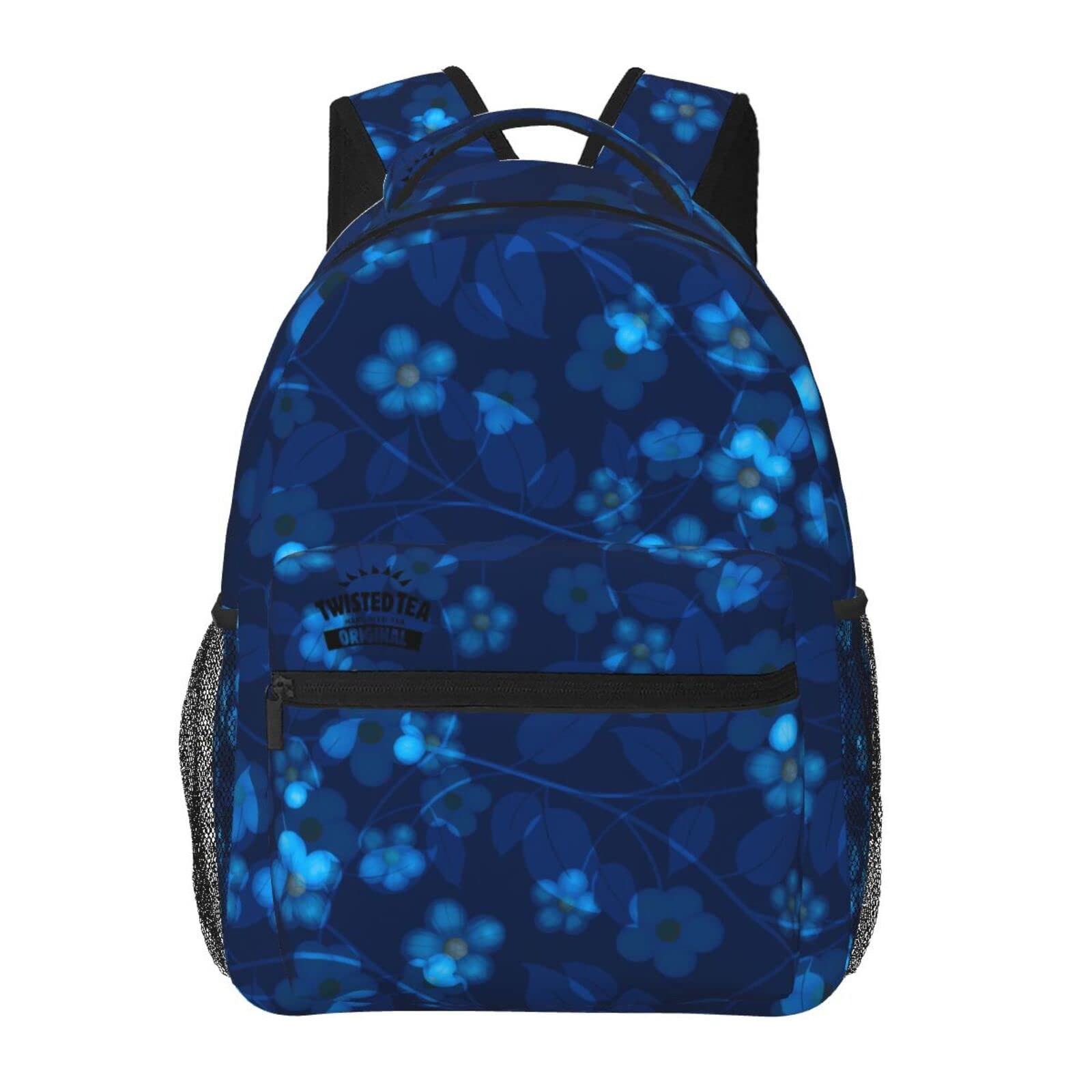 Twisted Tea School Backpack - Lightweight Waterproof 16 Inch Laptop Backpack for Boys & Girls - Perfect for School, Travel & College (Durable Rucksack for Everyday Use)