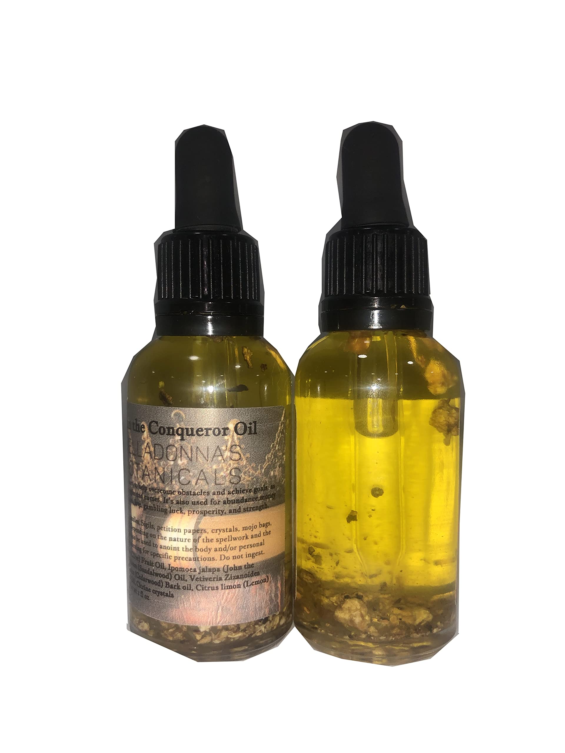 High John The Conqueror Ritual Oil - Spiritual Cleansing & Blessing Oil for Love, Luck & Protection | Use in Prayer, Meditation & Home Cleansing Rituals