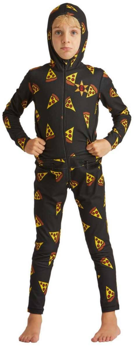 Airblaster Junior's Ninja Suit 2024 - Kids Snowboard Onesie for Winter Sports & Outdoor Adventures
