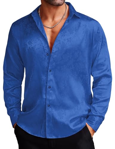 Blue Rose Jacquard