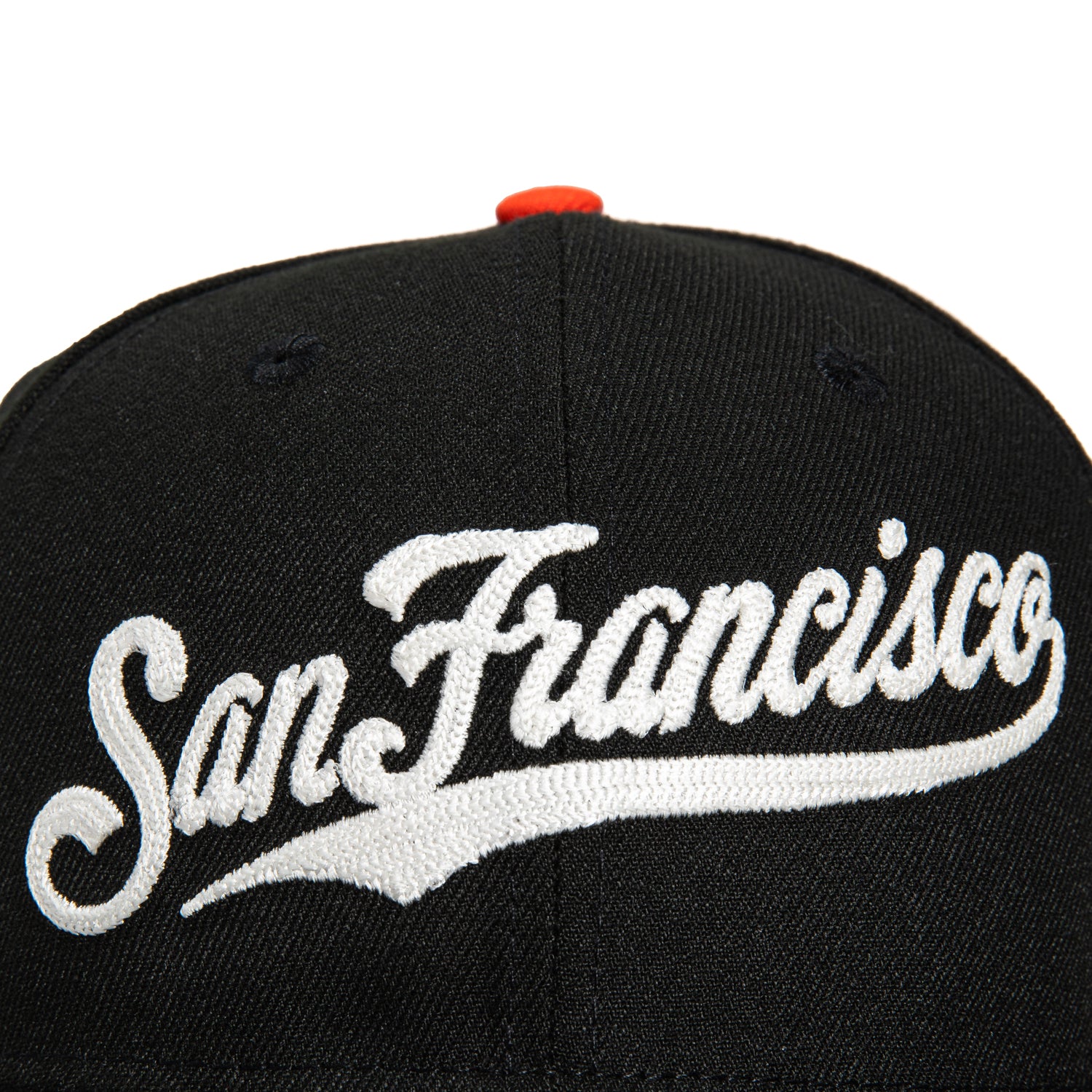 New Era 59Fifty Glow Chain Stitch San Francisco Giants 2010 World Series Patch Snapback Hat - Black | Official MLB Baseball Cap for Men & Women | Perfect for Games, Collecting & Streetwear Fashion