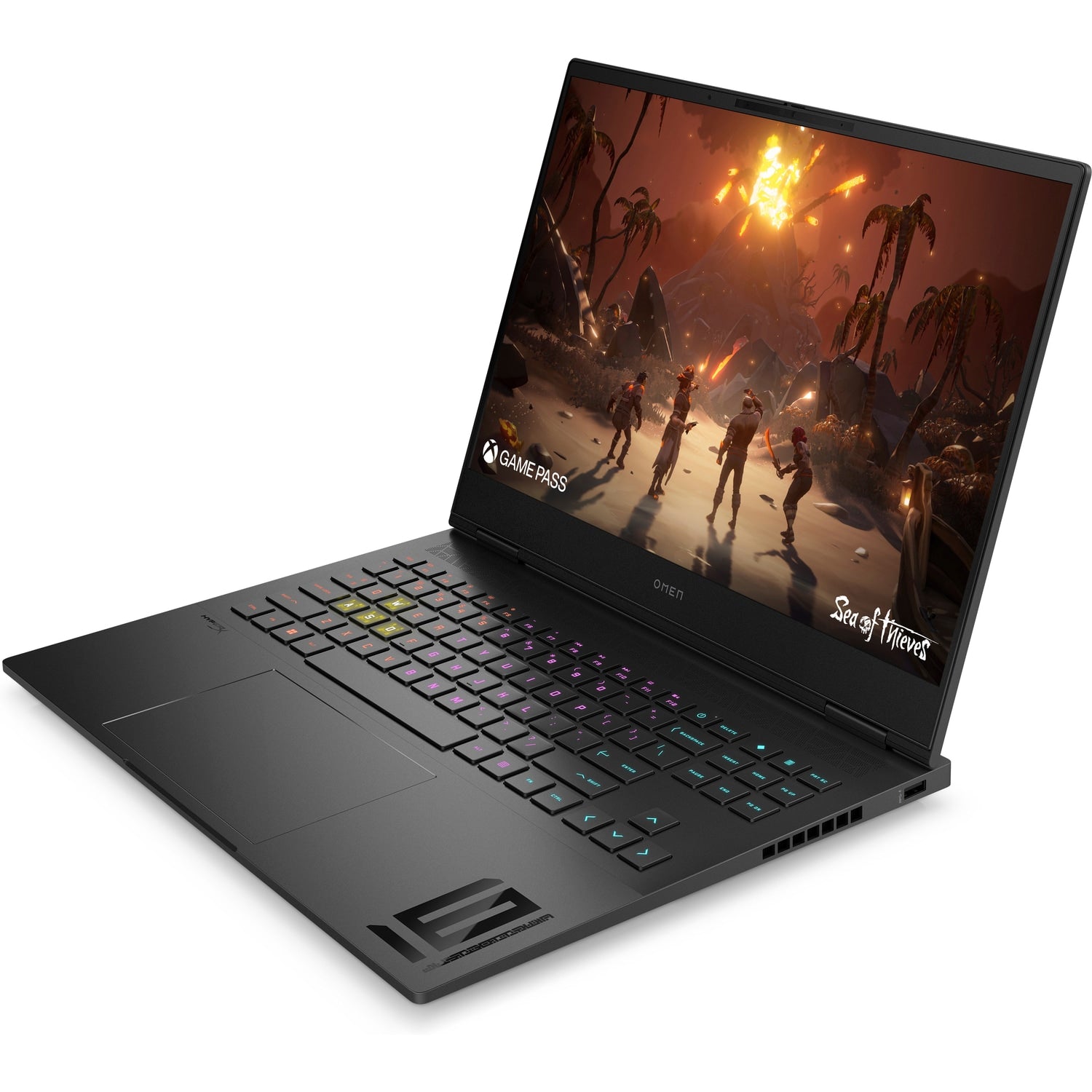 OMEN Transcend 16 Gaming Laptop with HyperX SoloCast USB Microphone - PC Bundle for Streaming, Gaming & Remote Work