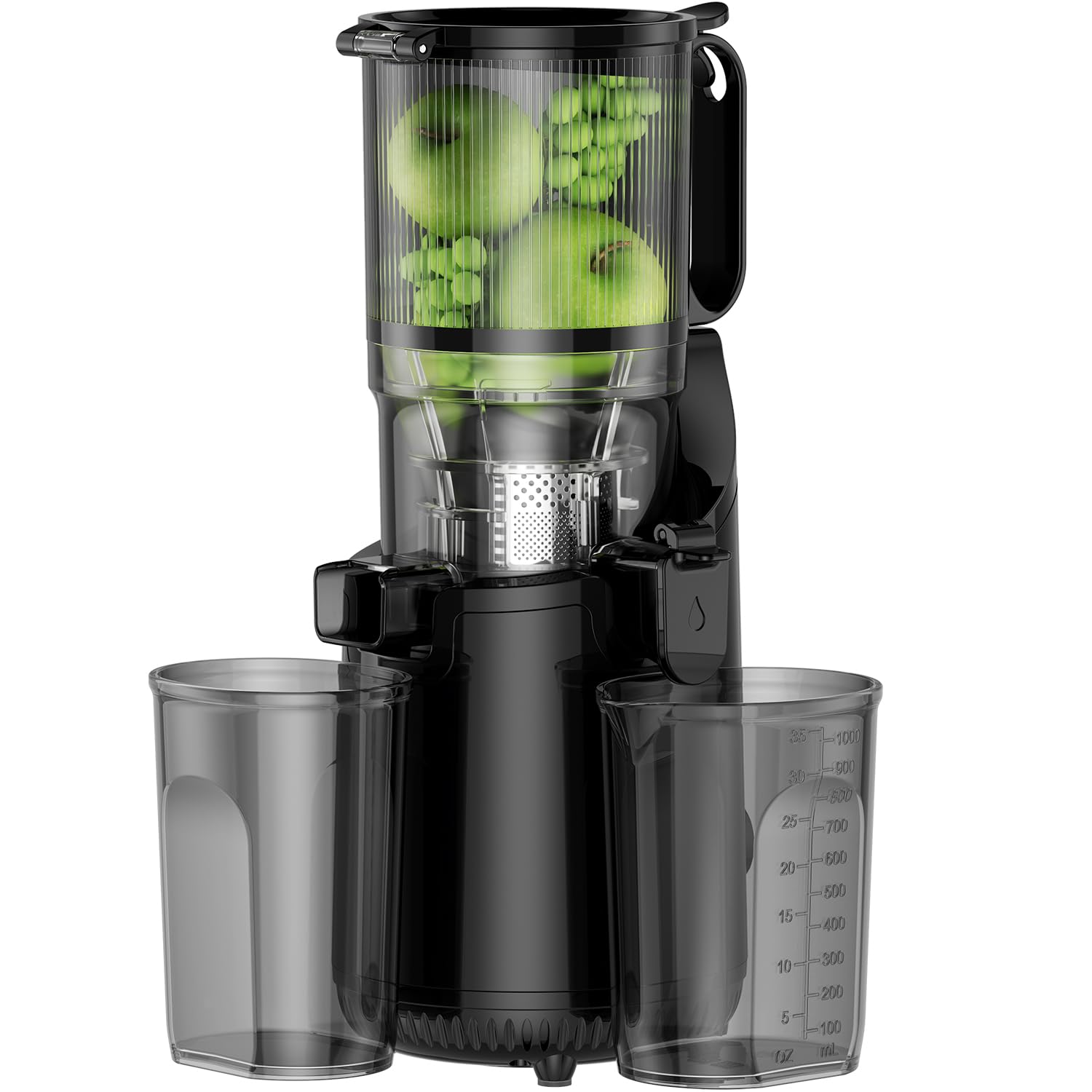 Amumu 250W Cold Press Slow Masticating Juicer with 5.4