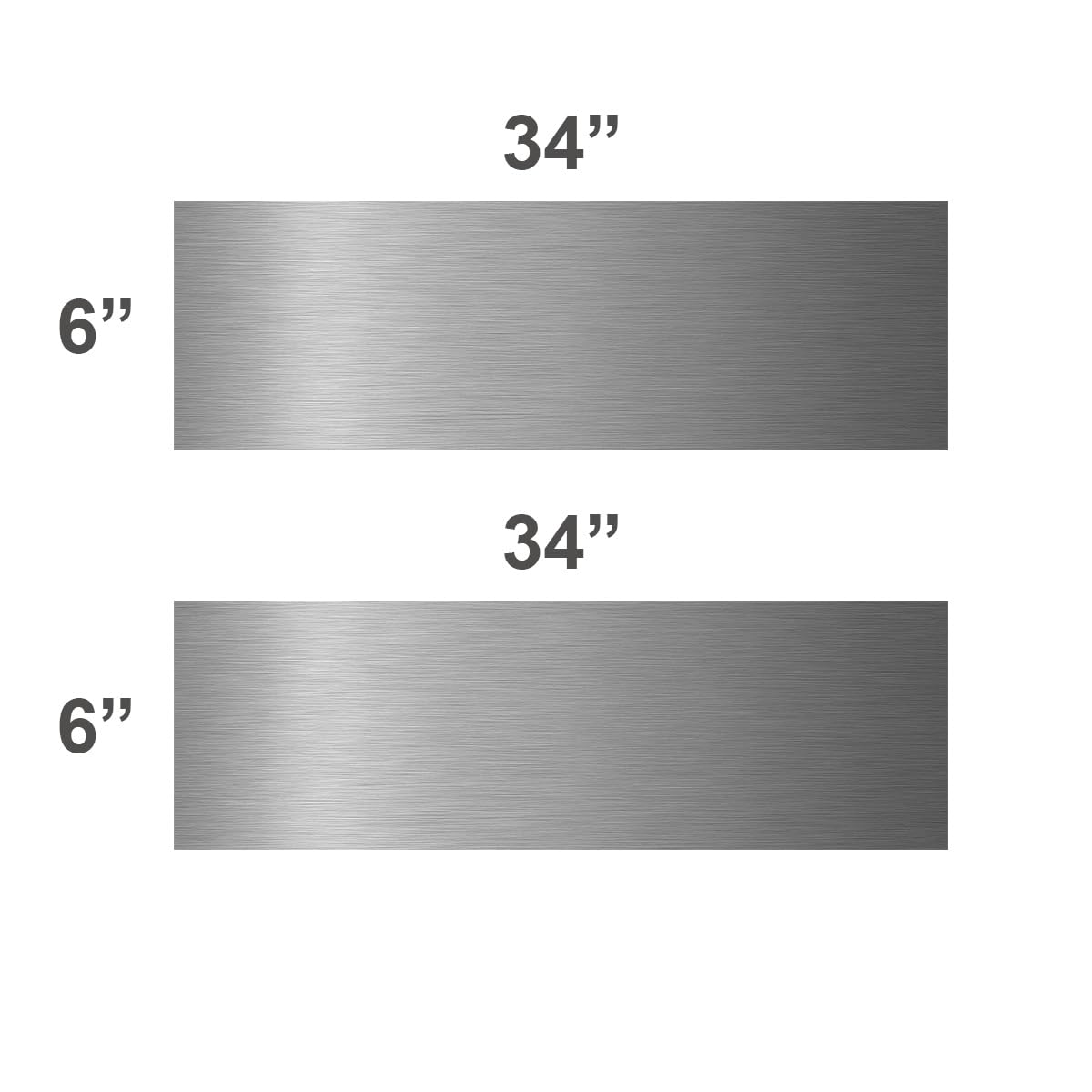 Stainless Steel Peel and Stick Door Kick Plate (6