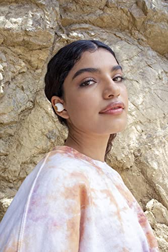 House of Marley True Wireless Champion Earbuds - Bluetooth 5.0 Wireless Earphones with 28H Battery Life, Fast Charging, Eco-Friendly Bamboo Case (Cream) | Perfect for Workouts, Commuting & Travel