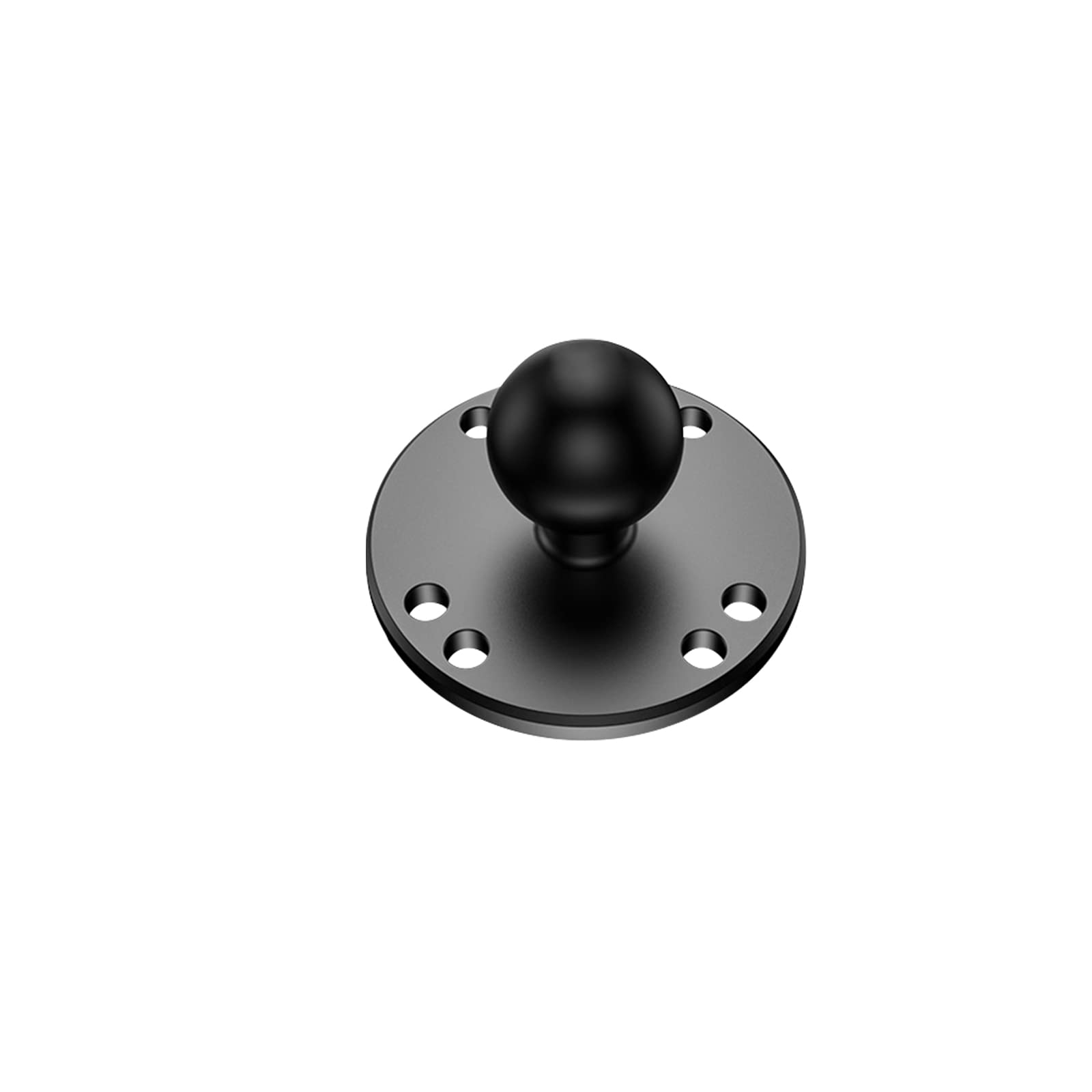 1 Inch Motorcycle Ball Mount - Universal Handlebar Phone Navigation Holder & 360 Sports Camera Bracket - Compatible with GoPro, Smartphones - Perfect for Adventure Riding, Vlogging & Road Trips (1pc)