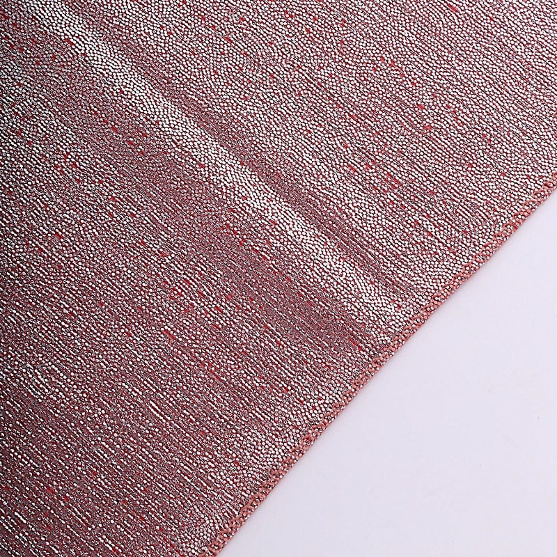 5 Pack 20x20 Inch Polyester Sequin Dot Dinner Napkins - Elegant & Durable for Parties, Weddings, and Holiday Dining