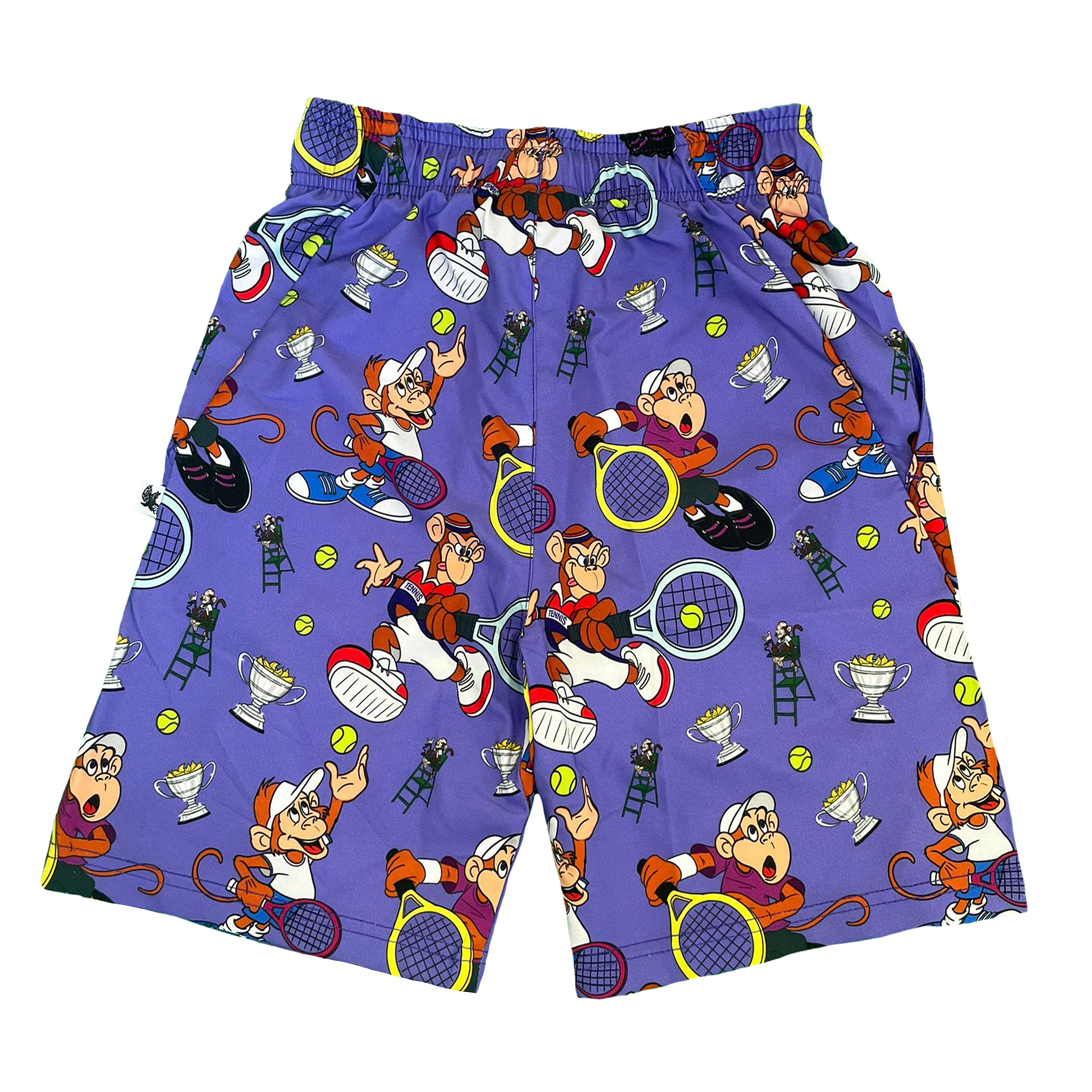 Men's Tennis Monkey 7 Shorts - Lightweight Quick-Dry Athletic Shorts for Tennis, Running & Gym Workouts | Comfortable Stretch Fabric with Pockets