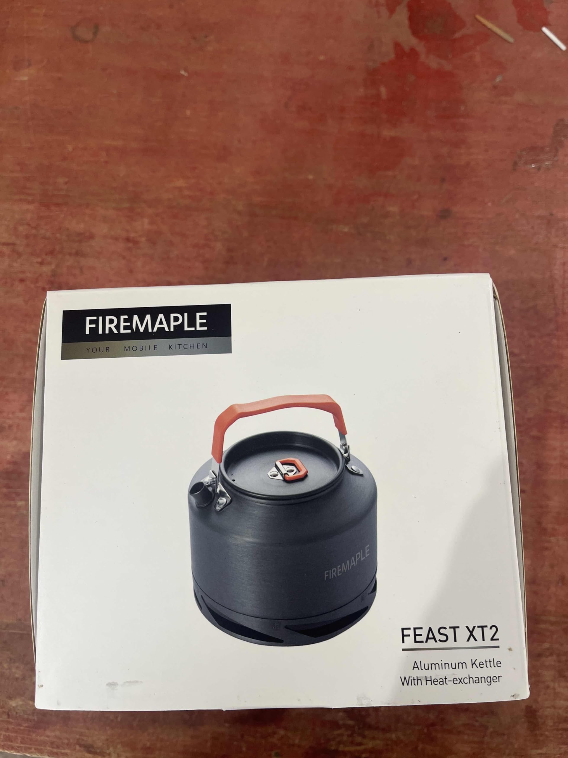 Fire-Maple XT2 Camping Tea Kettle - Lightweight Hard Anodized Aluminum & Stainless Steel Water Boiler for Coffee, Tea & Outdoor Cooking | Portable Cookware Set for Hiking, Backpacking & Picnics | Easy to Clean & Durable Design | Perfect for Camping Trips & Emergency Preparedness