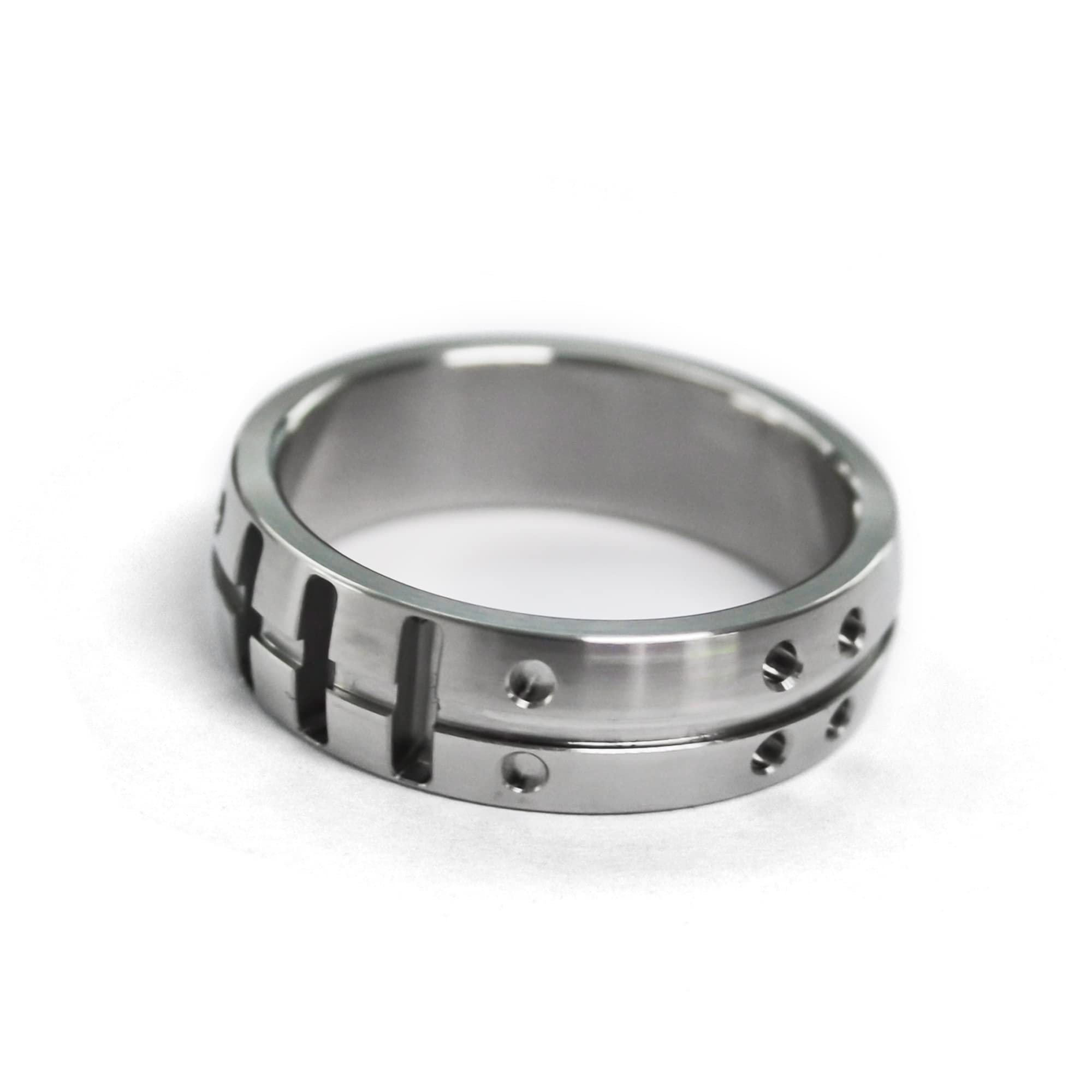 Premium Titanium EDC Rings for Men & Women - Durable, Lightweight & Hypoallergenic - Perfect for Outdoor Adventures, Everyday Carry & Gift Giving