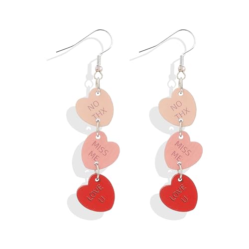 E6:heart earrings