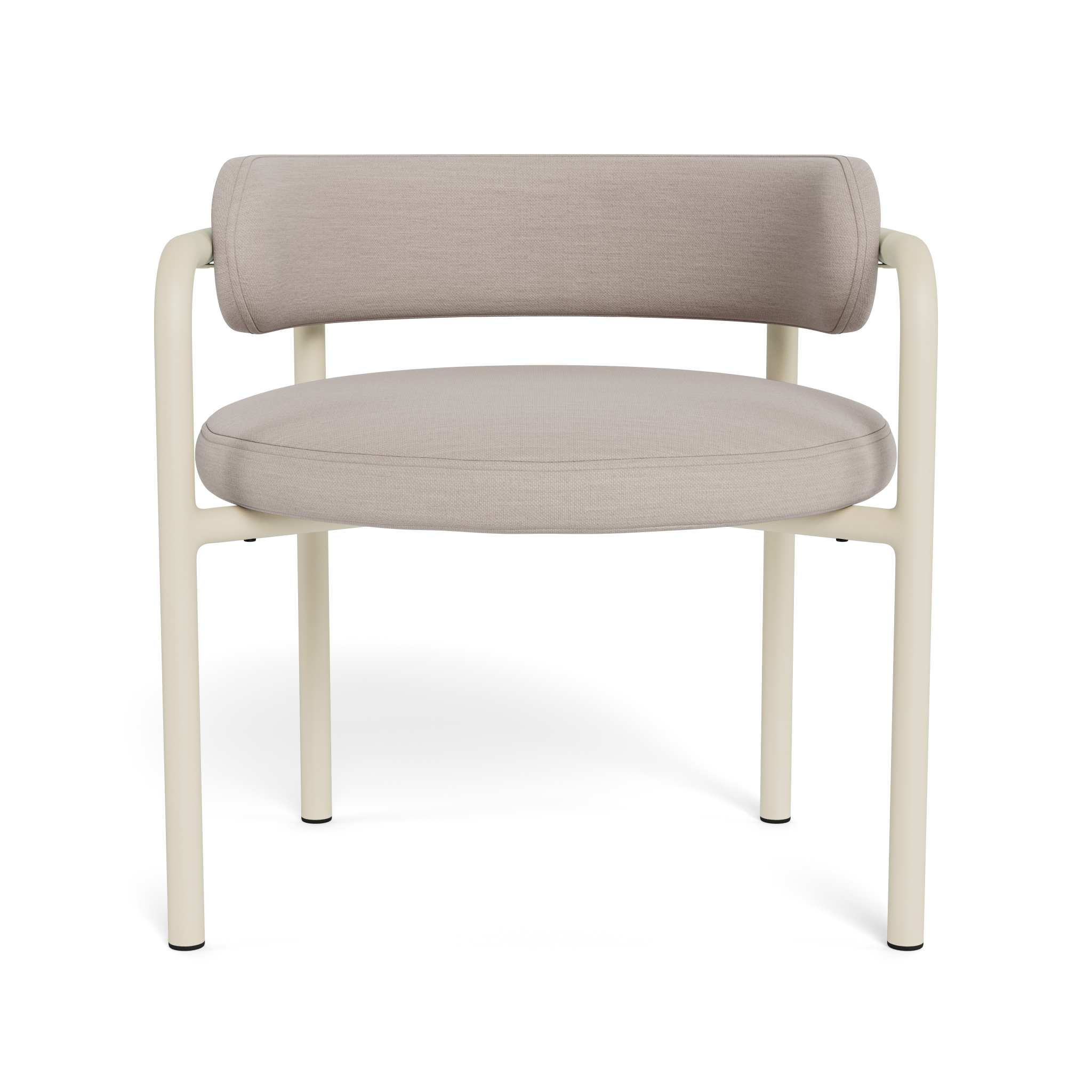 Porto Aluminum Club Chair - Lightweight Outdoor Patio Furniture for Garden, Poolside & Deck - Modern All-Weather Lounge Chair with Cushion (Optional) - Perfect for Relaxing, Sunbathing & Entertaining Guests