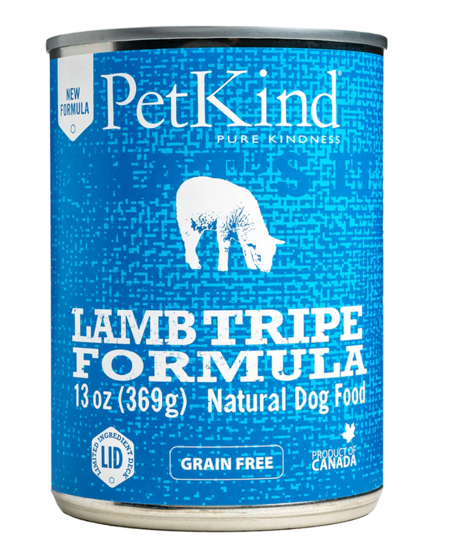 PetKind That's It Lamb Tripe Formula Canned Dog Food - Grain-Free, Natural Ingredients for Sensitive Stomachs - Perfect for Adult Dogs & Puppies with Food Allergies