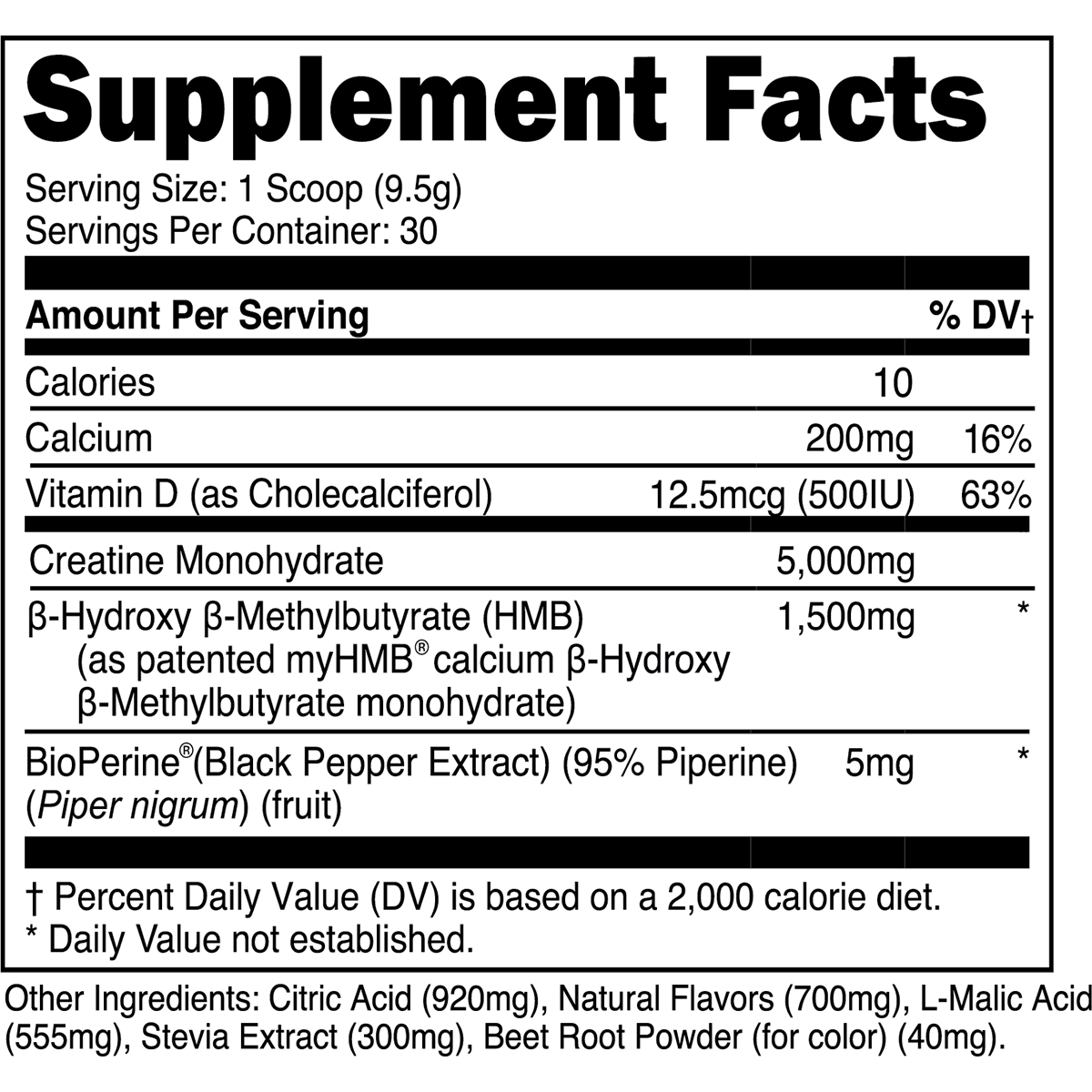 **StrengthSeries Creapure HMB Creatine Supplement - Premium Muscle Recovery & Strength Booster for Athletes & Bodybuilders | Post-Workout & Fitness Performance Enhancer**