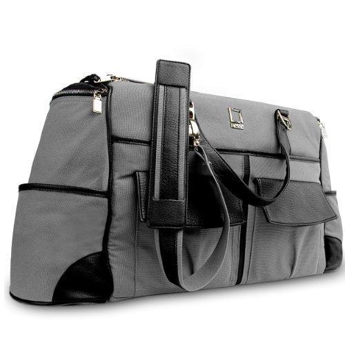 Alpaque Water-Resistant Duffle Bag for 15.6 Inch Laptop - Compatible with MacBook, Dell Inspiron, Acer Aspire, Toshiba Satellite, ASUS ROG, HP Flip - Perfect for Travel, Gym & Business Commute