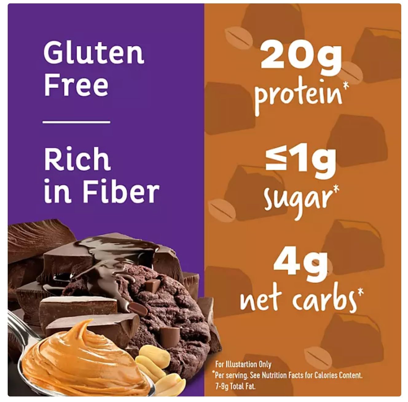 Quest Protein Bar - Value Pack 14 Bars | Chocolate Peanut Butter & Double Chocolate Chunk | 1g Sugar 20g Protein | High Protein Snack for Gym, Hiking & Weight Loss